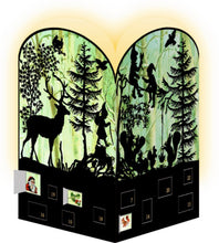 Lade das Bild in den Galerie-Viewer, Adventskalender Windlicht / Scherenschnitt