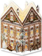 Lade das Bild in den Galerie-Viewer, Adventskalender Windlicht / Nostalgisches Weihnachtshaus
