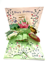 Lade das Bild in den Galerie-Viewer, Mini Pop-up Karte Girls, inkl. Couvert