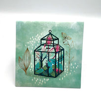 Lade das Bild in den Galerie-Viewer, Mini Pop-up Karte Garten, inkl. Couvert