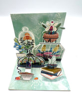 Lade das Bild in den Galerie-Viewer, Mini Pop-up Karte Garten, inkl. Couvert