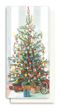 Lade das Bild in den Galerie-Viewer, Postkarte Vintage Christmas Tree, inkl. Couvert