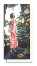 Lade das Bild in den Galerie-Viewer, Postkarte Decorating Christmas Tree, inkl. Couvert