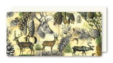 Lade das Bild in den Galerie-Viewer, Postkarte Deer in the Forest, inkl. Couvert