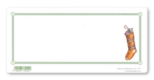 Lade das Bild in den Galerie-Viewer, Postkarte Xmas Stockings, inkl. Couvert