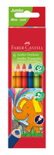 Lade das Bild in den Galerie-Viewer, FABER-CASTELL Jumbo Dreikant Buntstifte
