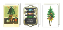 Lade das Bild in den Galerie-Viewer, Set Christmas mit 12 Klappkarten, in handgefertigter Box