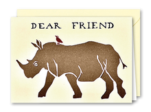 Lade das Bild in den Galerie-Viewer, Klappkarte "Dear Friend" inkl. Couvert