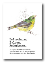 Lade das Bild in den Galerie-Viewer, Kartenbuch Vögel