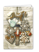 Lade das Bild in den Galerie-Viewer, Klappkarte Gingerbread Maker, inkl. Couvert