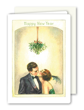 Lade das Bild in den Galerie-Viewer, Klappkarte Happy New Year, inkl. Couvert