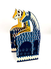 Lade das Bild in den Galerie-Viewer, 3D-Karte Pferde inkl. Couvert