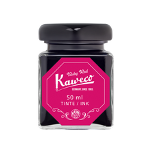 Lade das Bild in den Galerie-Viewer, KAWECO Tintenglas Rubinrot