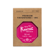 Lade das Bild in den Galerie-Viewer, KAWECO Tintenglas Rubinrot