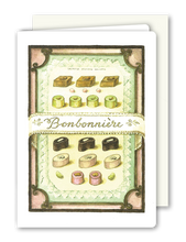 Lade das Bild in den Galerie-Viewer, Klappkarte Bonbonnière, inkl. Couvert
