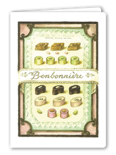 Lade das Bild in den Galerie-Viewer, Klappkarte Bonbonnière, inkl. Couvert