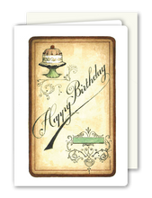 Lade das Bild in den Galerie-Viewer, Klappkarte Happy Birthday, inkl. Couvert