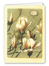 Lade das Bild in den Galerie-Viewer, Klappkarte Magnolia Tree, inkl. Couvert