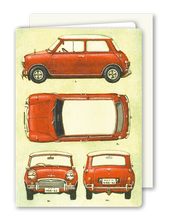 Lade das Bild in den Galerie-Viewer, Klappkarte Red Morris, inkl. Couvert