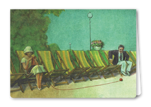 Lade das Bild in den Galerie-Viewer, Klappkarte Crochet, inkl. Couvert