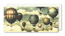Lade das Bild in den Galerie-Viewer, Postkarte Balloons, inkl. Couvert