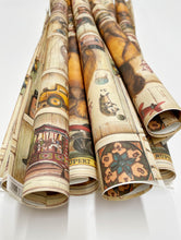 Lade das Bild in den Galerie-Viewer, Geschenkpapier Vintage Toy Shelves