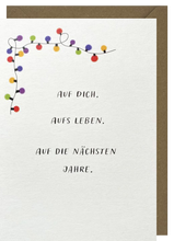 Lade das Bild in den Galerie-Viewer, Postkarte Auf Dich, inkl. Couvert
