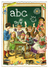 Lade das Bild in den Galerie-Viewer, NEU --&gt; Postkarte ABC | Einschulung
