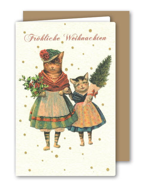 NEU --> Klappkarte Kleine Glücksboten, inkl. Couvert