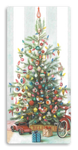 Lade das Bild in den Galerie-Viewer, Postkarte Vintage Christmas Tree, inkl. Couvert
