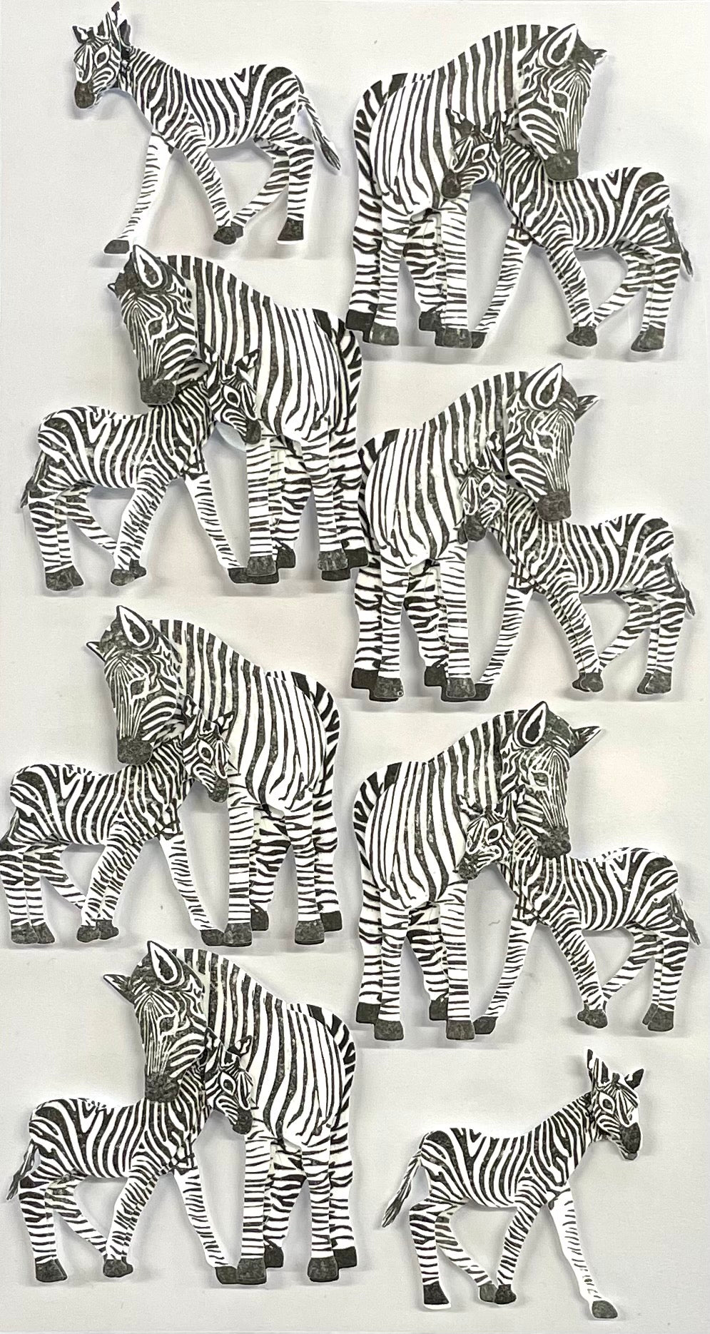 Artwork Sticker Zebra