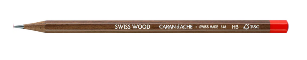 CARAN D'ACHE Bleistift Swiss Wood HB braun