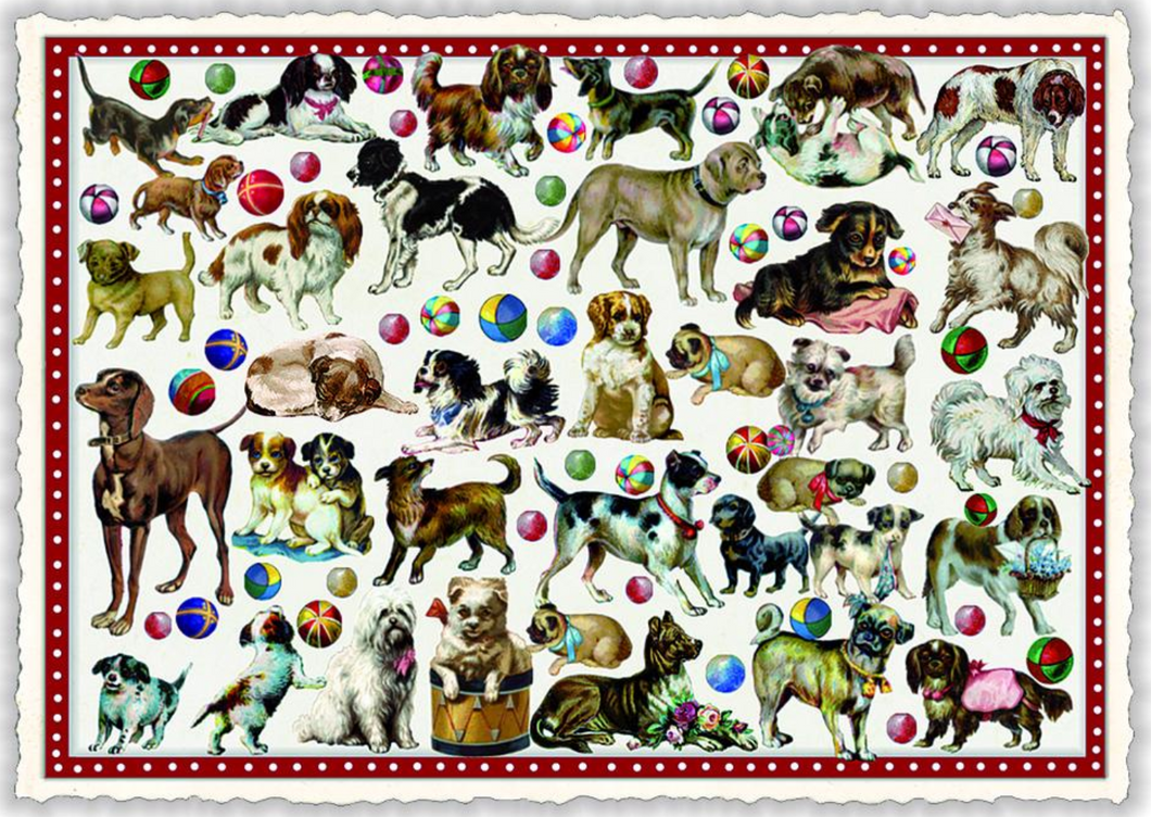 Postkarte Doggys