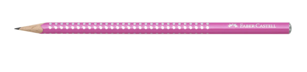 FABER-CASTELL Bleistift Sparkle B pink
