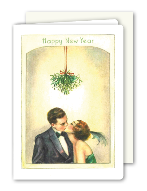 Klappkarte Happy New Year, inkl. Couvert