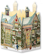 Lade das Bild in den Galerie-Viewer, Adventskalender Windlicht / Nostalgisches Weihnachtshaus
