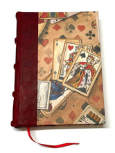 Lade das Bild in den Galerie-Viewer, Tagebuch/Notizbuch gebunden &quot;Playing Cards&quot;
