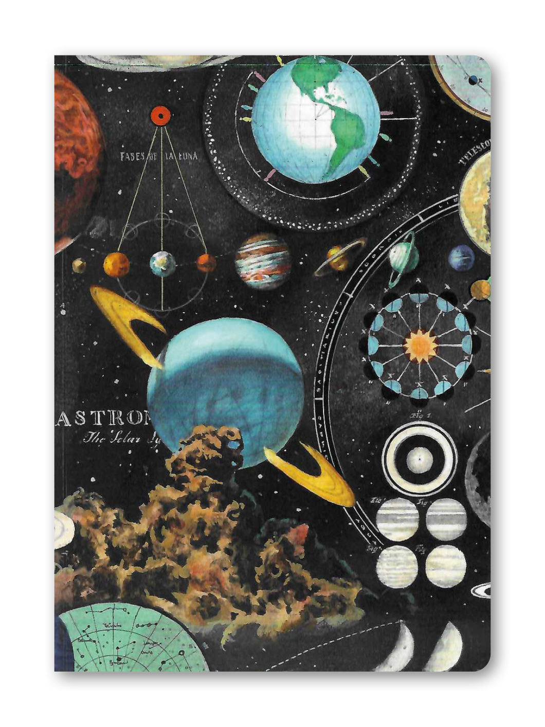 Softcover Notizbuch A5 Planetarium