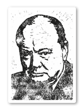 Lade das Bild in den Galerie-Viewer, Postkarte Churchill
