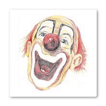 Lade das Bild in den Galerie-Viewer, Postkarte Clown
