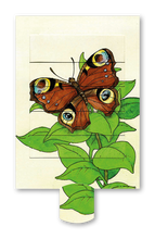Lade das Bild in den Galerie-Viewer, Ziehkarte Schmetterling, inkl. Couvert weiss
