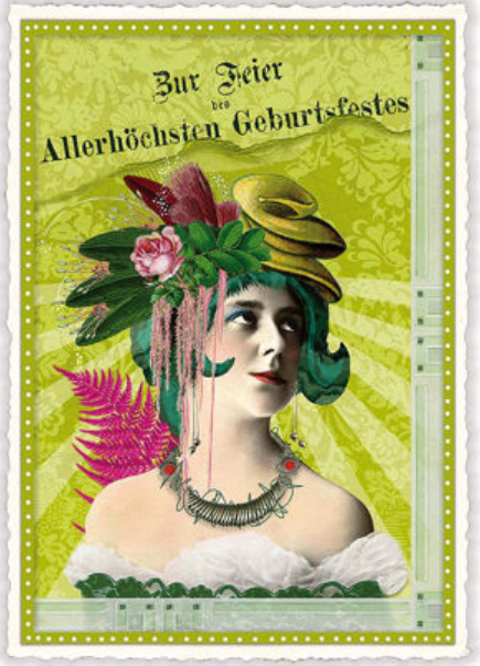 Postkarte Zur Feier